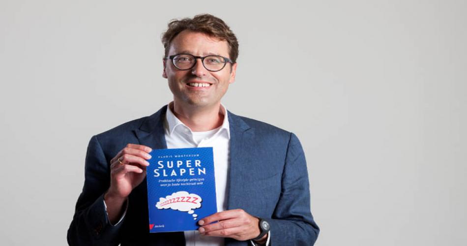 Auteur Floris Wouterson presenteert zijn boek SuperSlapen.