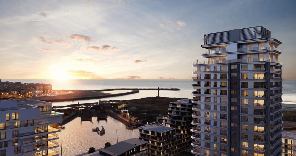 Luxe appartement met zee uitzicht in Oostende